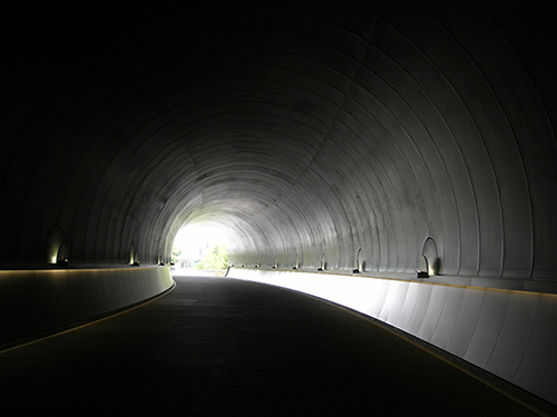 Tunnel Exit To Miho Museum Japan Stock Photo, Picture and Royalty Free  Image. Image 24741705.